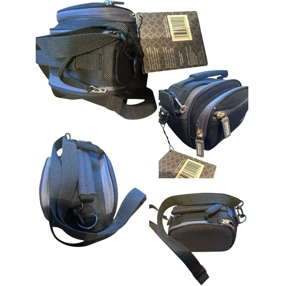 Kenneth Cole Reaction R-Tech Small Camera Electronics Bag Multi Compartments